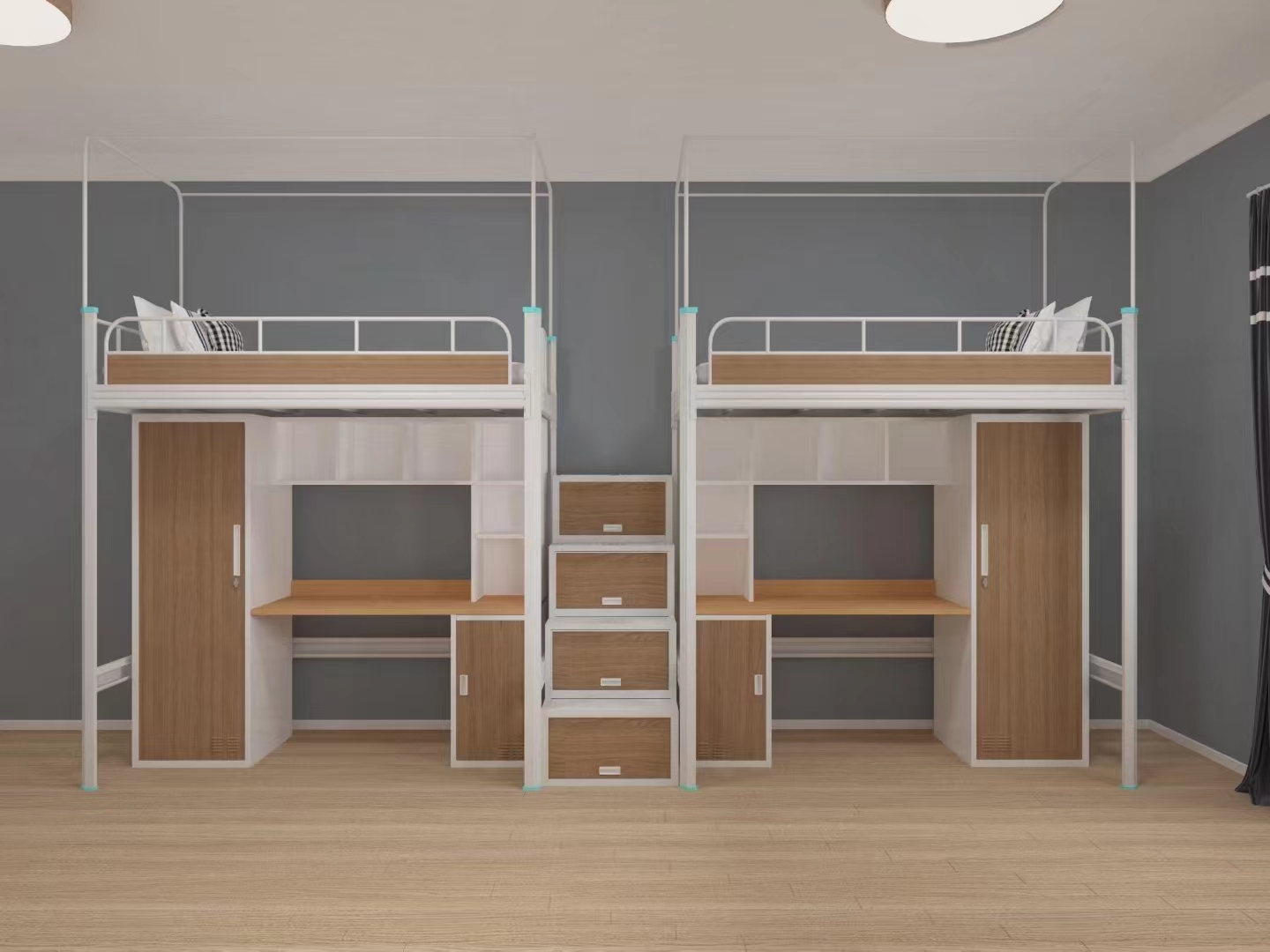 地震等緊急情況下，學生公寓床底部支撐板具備抗震加固設計嗎？